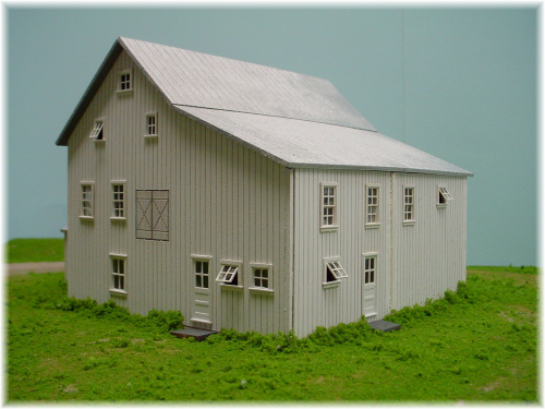 PDM 1040A HO scale Dairy & Hay Barn